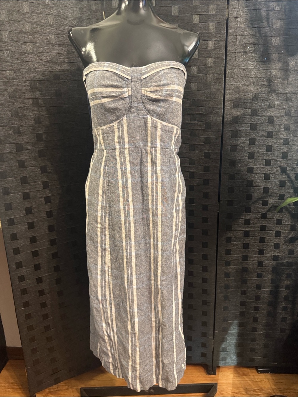 Free People Life Like This Strapless Dress Sz M